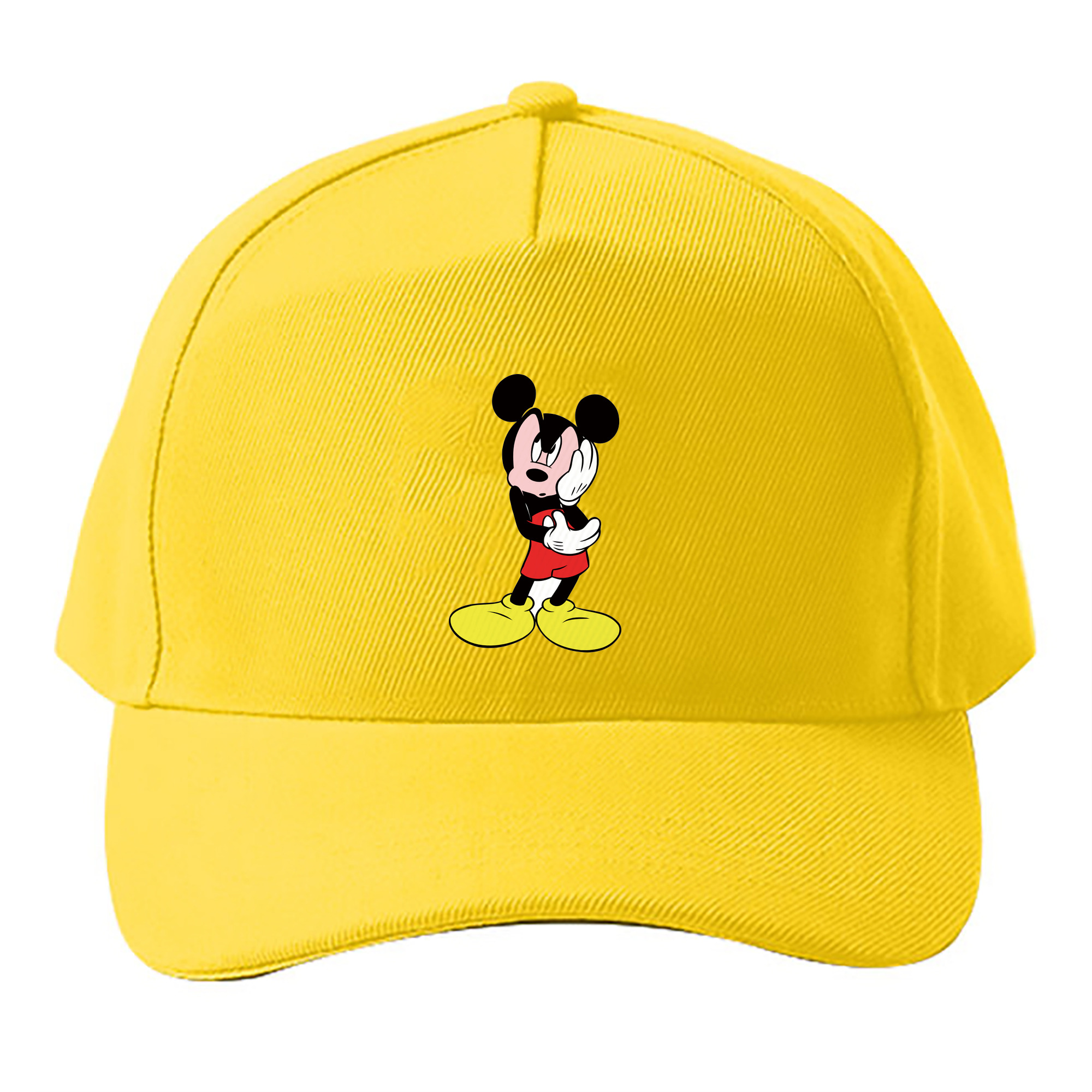（画像用） ミッキーマウス Mickey Mouse ベースボールキャップ 綿100％ 男女兼用 帽子 スポーツ